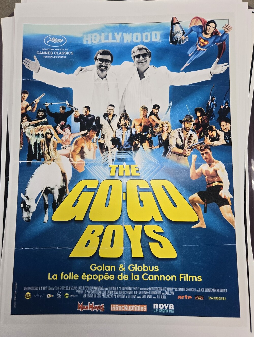 2 The Go-Go Boys Cannon Films Movie Posters (Golan & - Globus) Each